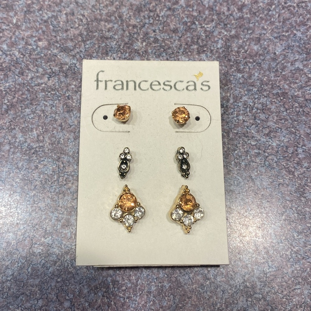 NWT Trio of Elegant Earrings